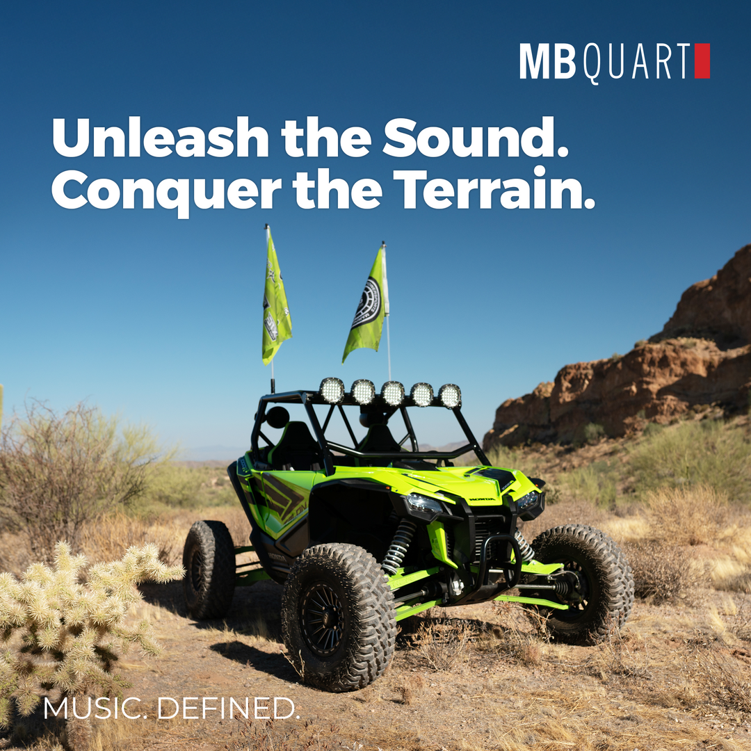MB Quart 3.5" Coaxial Speaker Set for Jeep JL/JT, Direct Fit Car Audio Upgrade
