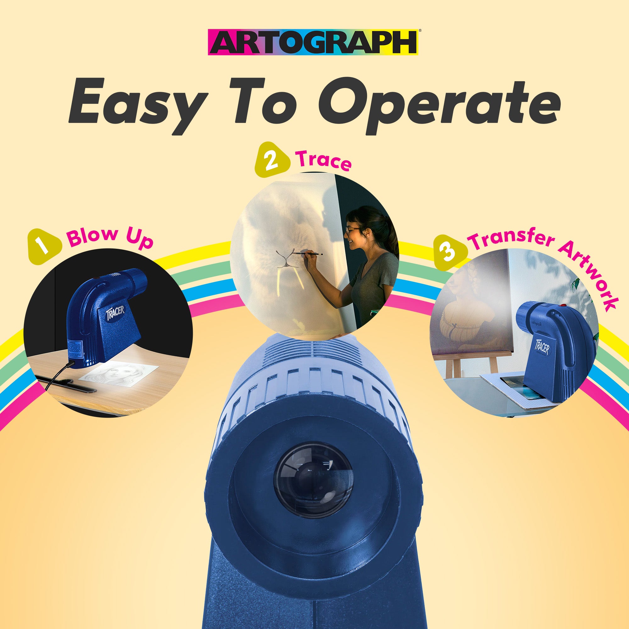 Artograph LED Tracer Opaque Projector for Tracing, Drawing, & Crafting(Open Box)