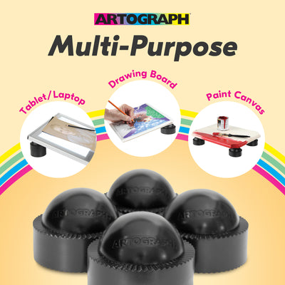 Artograph Featherweight 9"x6" Dimmable Slim Lightpad + PadPucks Stackable Stand