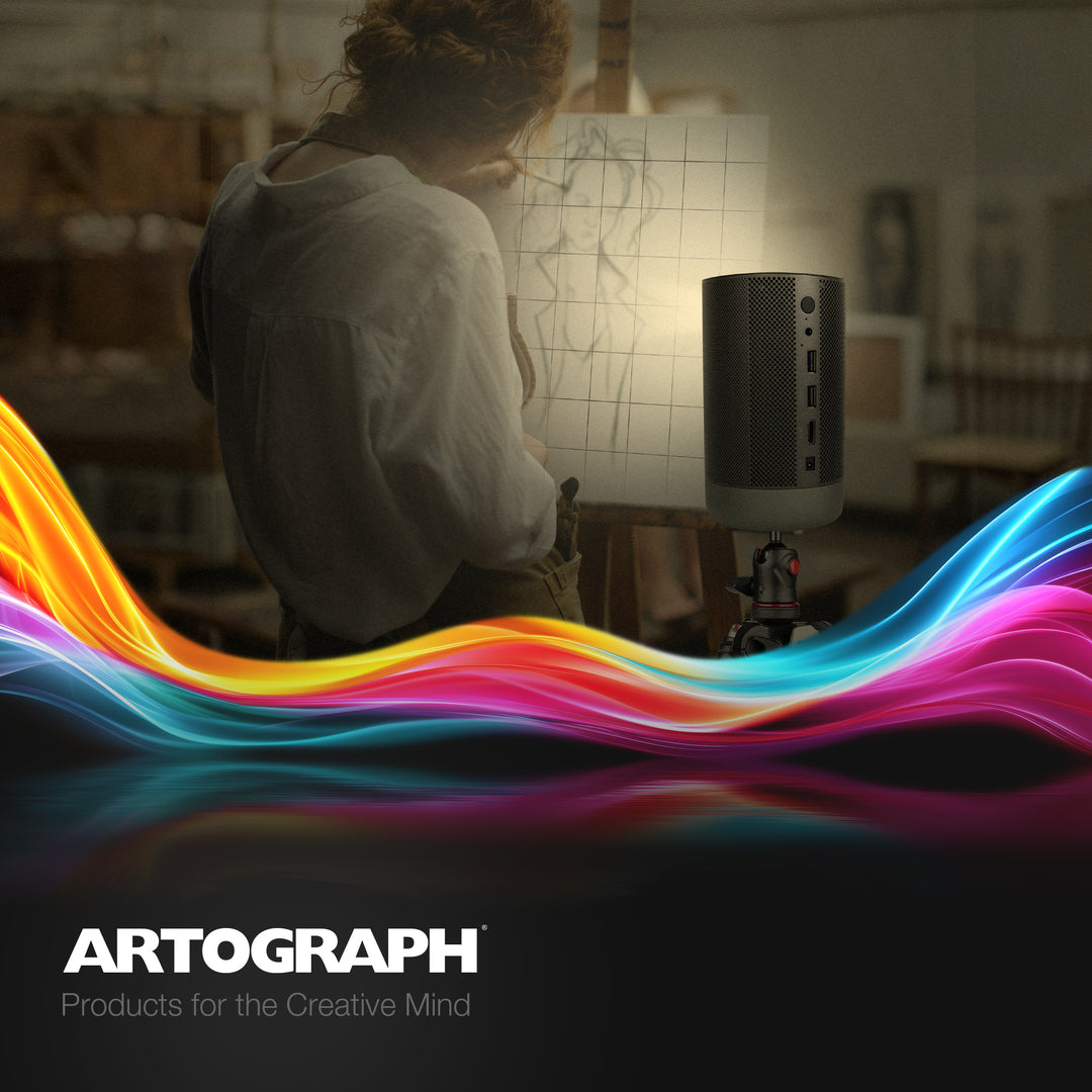 Artograph Smart LED Art Projector, Auto Focus Grids & Remote (Open Box)
