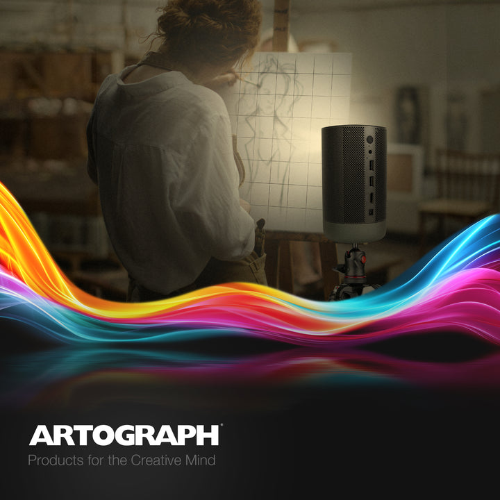 Artograph Smart LED Art Projector, Auto Focus Grids & Remote (Open Box)