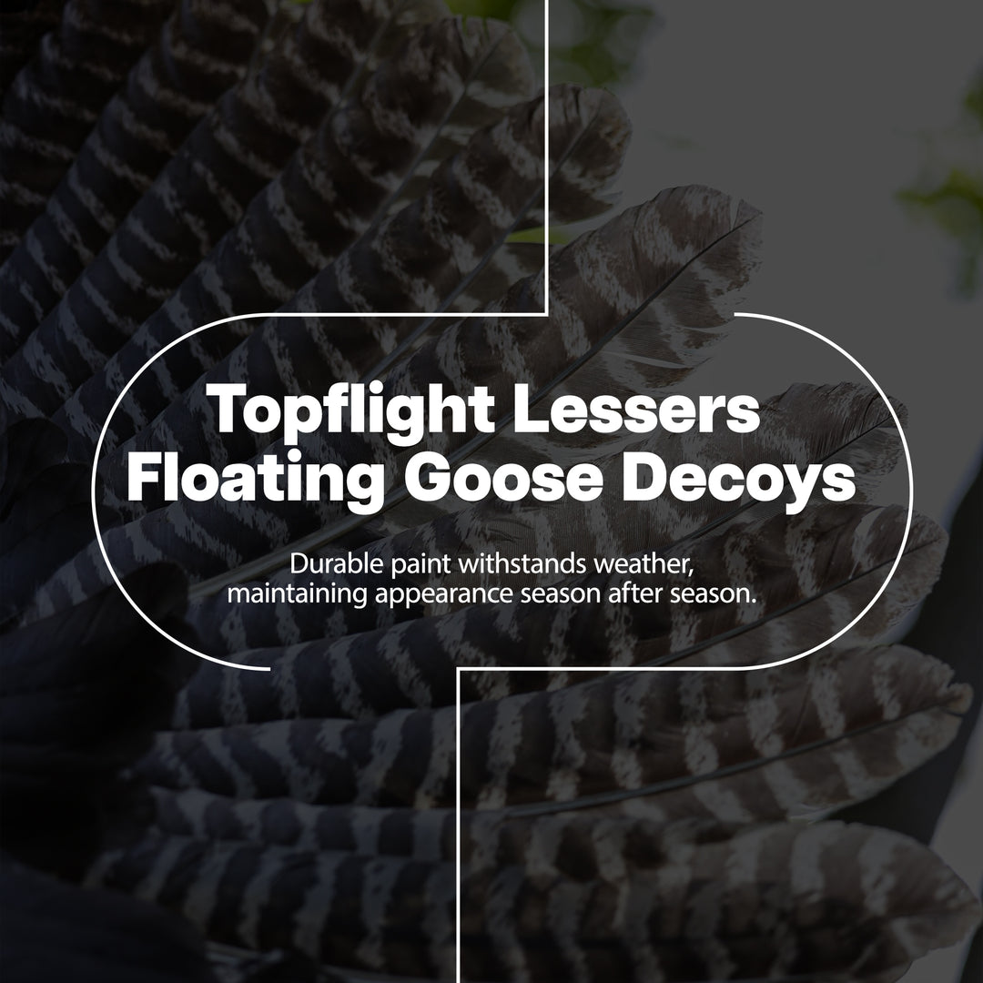 Avian X Topflight Lessers Floating Goose Hunting Decoys for Hunting Purposes