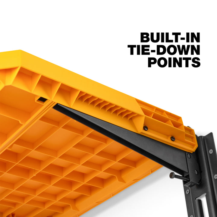 ToughBuilt StackTech 2-Shelf System, Wall Mounted Tool Storage Shelves(Open Box)