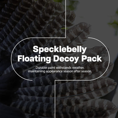 Avian X Topflight Specklebelly Goose Decoys with True to Life Postures, 12 Pack