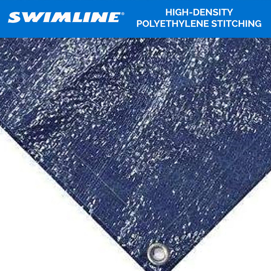 Swimline 28' Round Above Ground Swimming Pool Winter Cover (Open Box) (2 Pack)