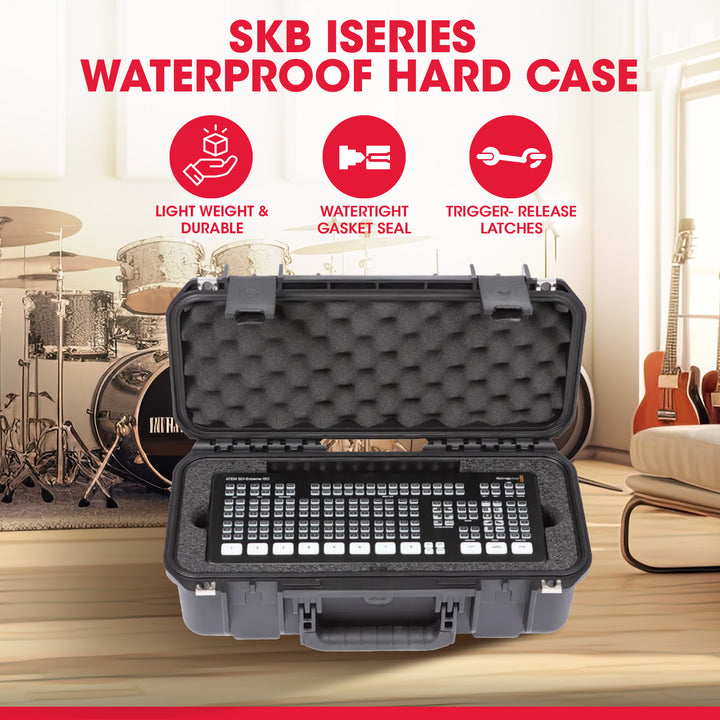 SKB Blackmagic Design ATEM Mini Extreme/Extreme ISO Hard Case with Foam Interior