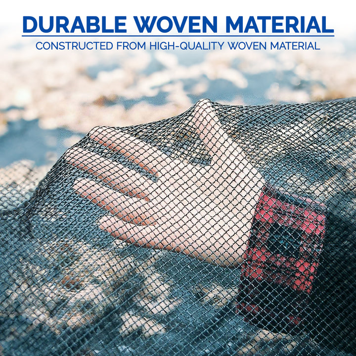 Swimline 18 Foot Round Above Ground Swimming Pool Leaf Net Top Cover (2 Pack)