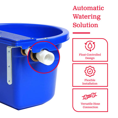 Little Giant 4 Gal Float Controlled Waterer Livestock Water Trough (For Parts) - VMInnovations