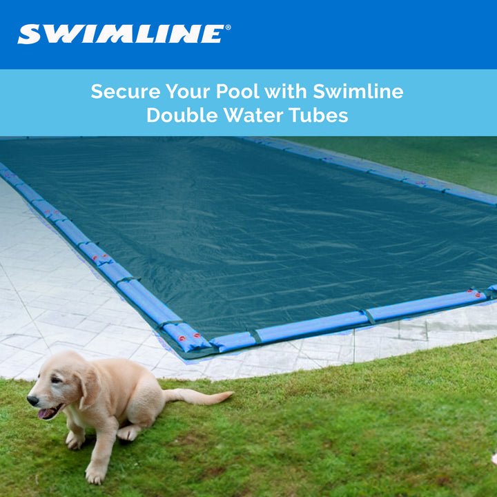 Swimline 1x10 Ft Winterizing Closing Double Water Tube for Inground Pool Covers