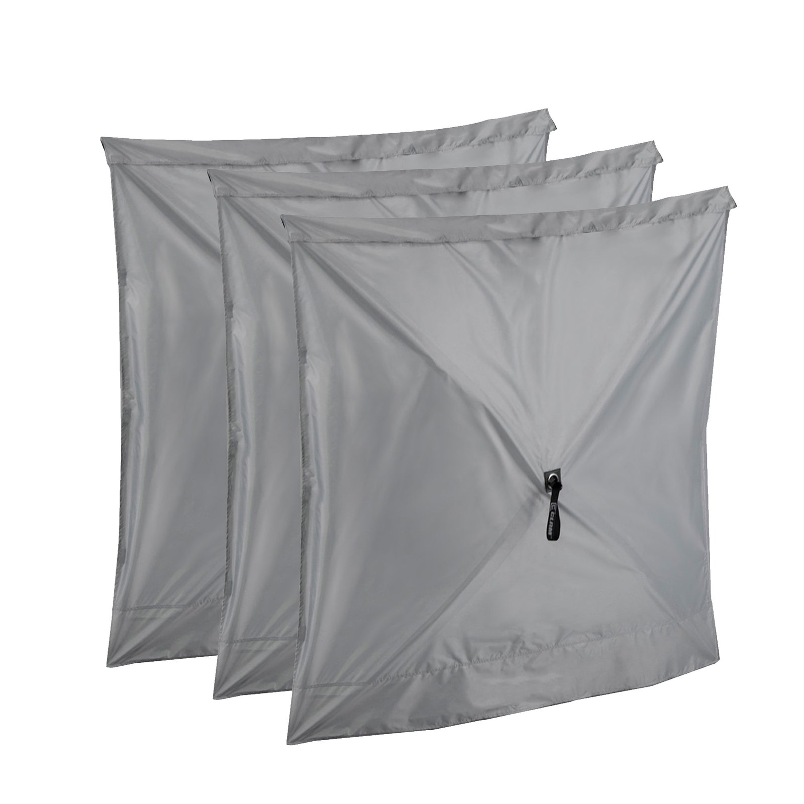 CLAM Quick-Set Screen Hub Tent Wind & Sun Panels, Accessory Only, Gray (3 pack) - VMInnovations
