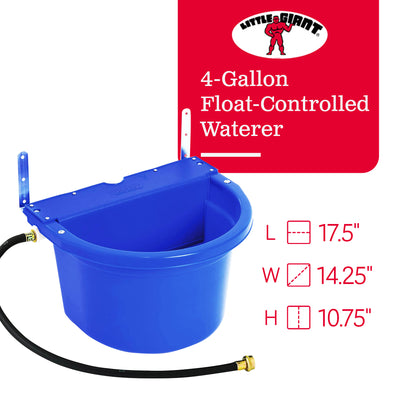 Little Giant 4 Gal. Float Controlled Waterer Livestock Water Trough (Open Box) - VMInnovations