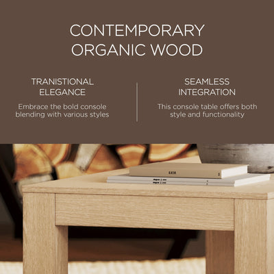 Maven Lane Paulo Wooden Coffee Table in Weathered White Finish - VMInnovations