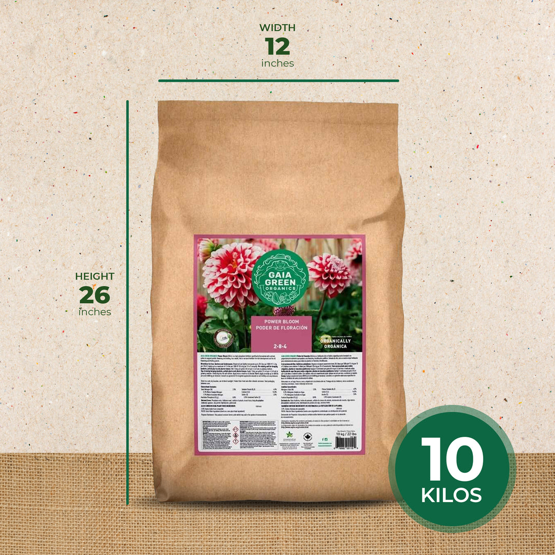 GAIA GREEN Organics Power Bloom Plant Food Root Developer Supplement, 10 kg