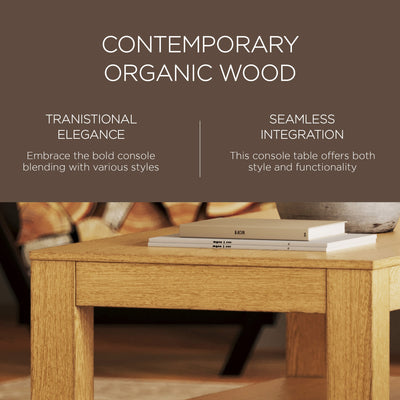 Maven Lane Paulo Wooden Coffee Table in Weathered Natural Finish (Used) - VMInnovations
