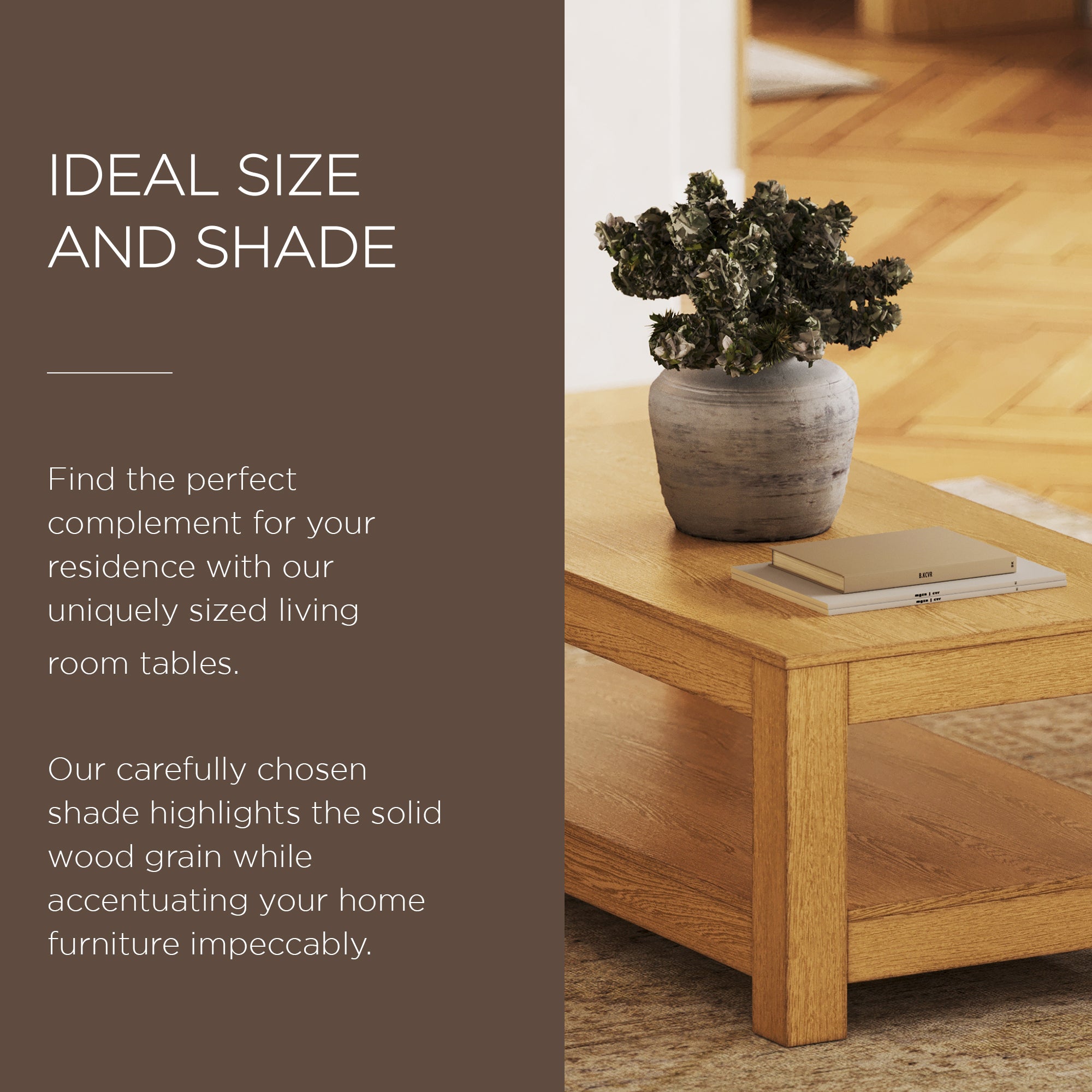 Maven Lane Paulo Wooden Coffee Table in Weathered Natural Finish (Open Box) - VMInnovations