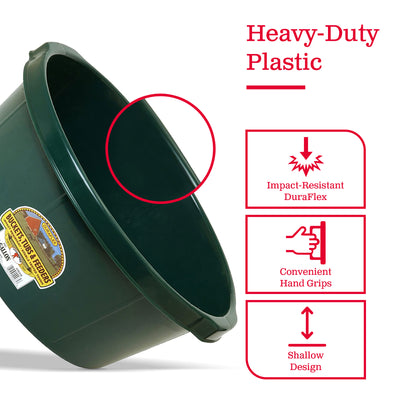 Little Giant 6.5 Gallon Plastic All Purpose Farm and Ranch Utility Tub (Used) - VMInnovations