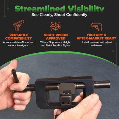 TruGlo Front and Rear Sight Installation Tool Kit Set for Pistols (For Parts) - VMInnovations