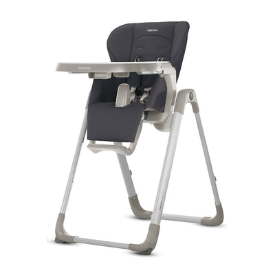 Inglesina My Time Foldable Easy Clean Baby High Chair w/ Removable Tray, Pepper - VMInnovations