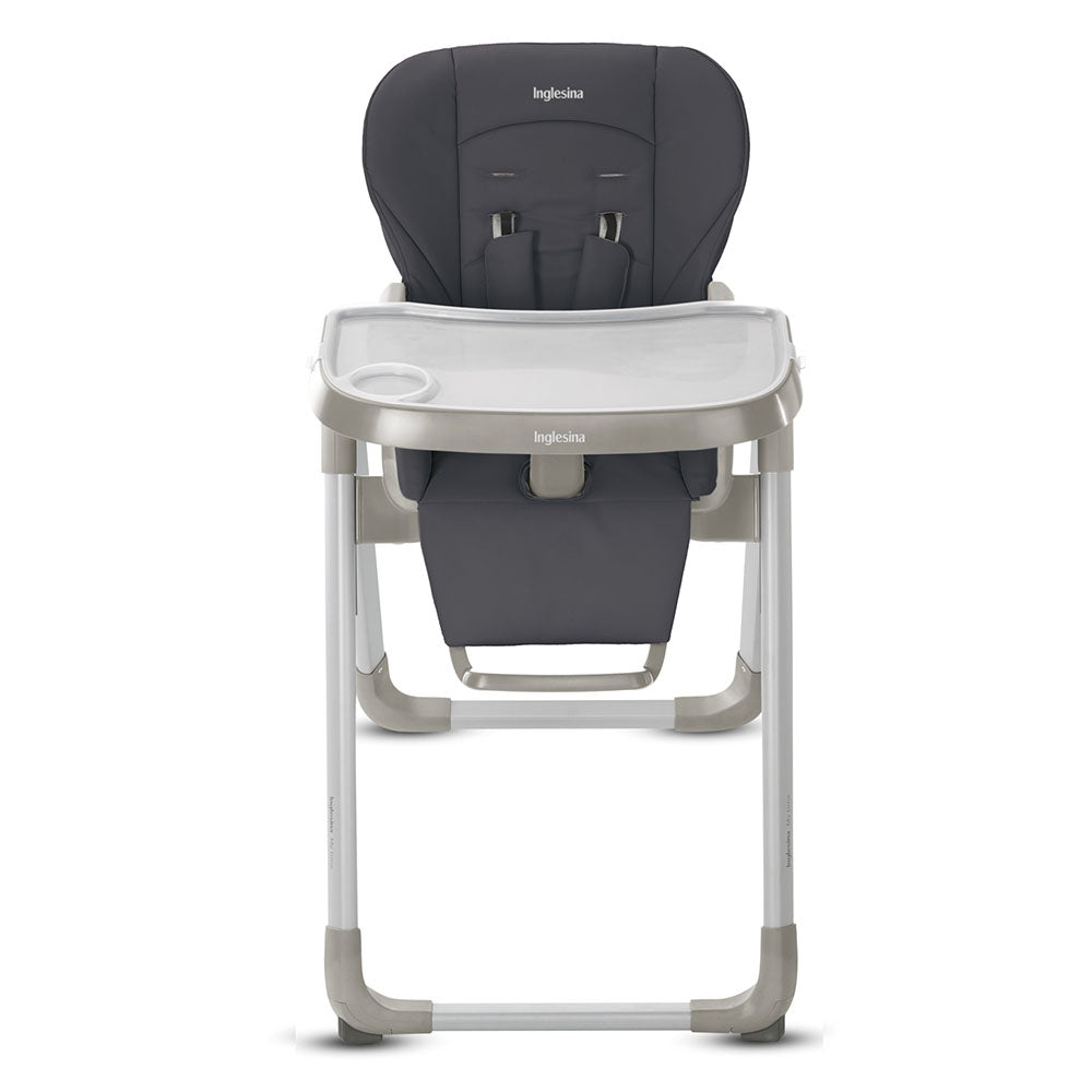 Inglesina My Time Foldable Easy Clean Baby High Chair w/ Removable Tray, Pepper - VMInnovations