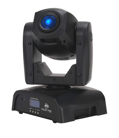 ADJ Pocket Pro AC 100 to 240V 25 Watt LED Light Fixture Moving Head, Multi Color