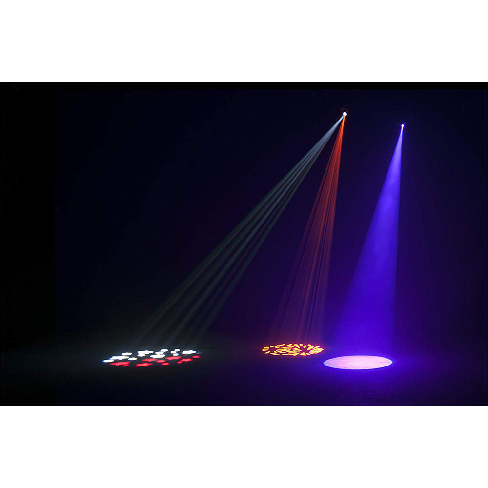 ADJ Pocket Pro AC 100 to 240V 25 Watt LED Light Fixture Moving Head, Multi Color