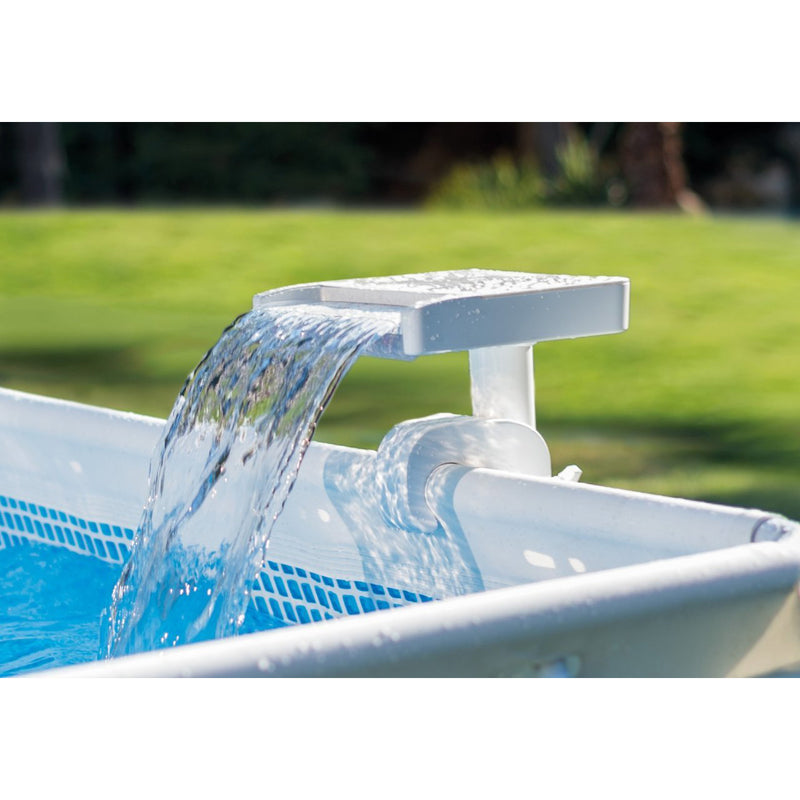 Intex 28090E Above Ground Swimming Pool 3 Colored LED Relaxing Waterfall Cascade - VMInnovations