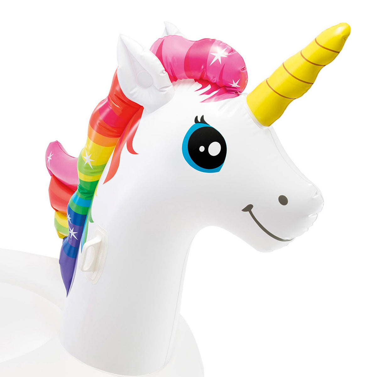 Intex 57291EP Giant Inflatable Mega Unicorn Ride On Swimming Pool Float (4 Pack) - VMInnovations