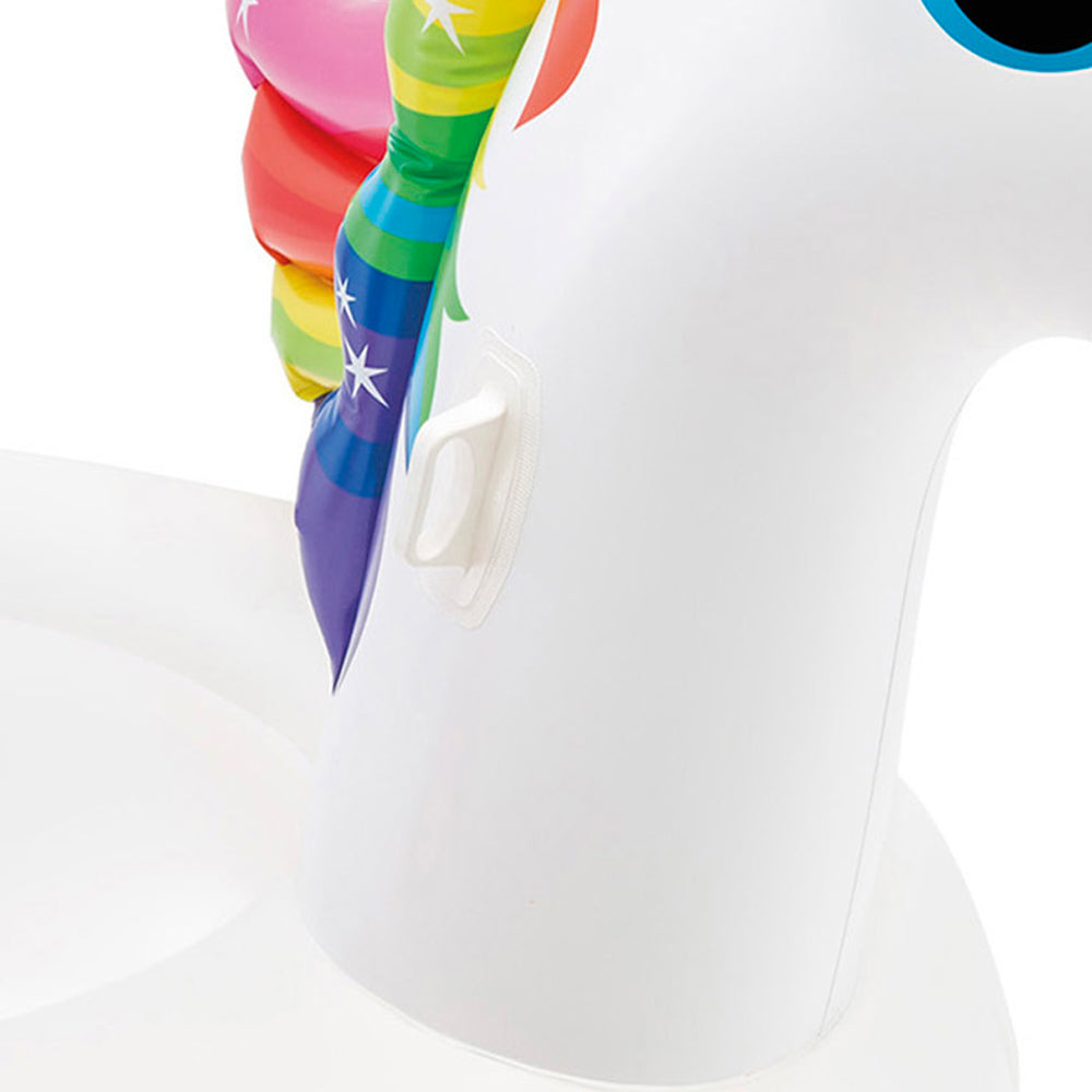 Intex 57291EP Giant Inflatable Mega Unicorn Ride On Swimming Pool Float (4 Pack)