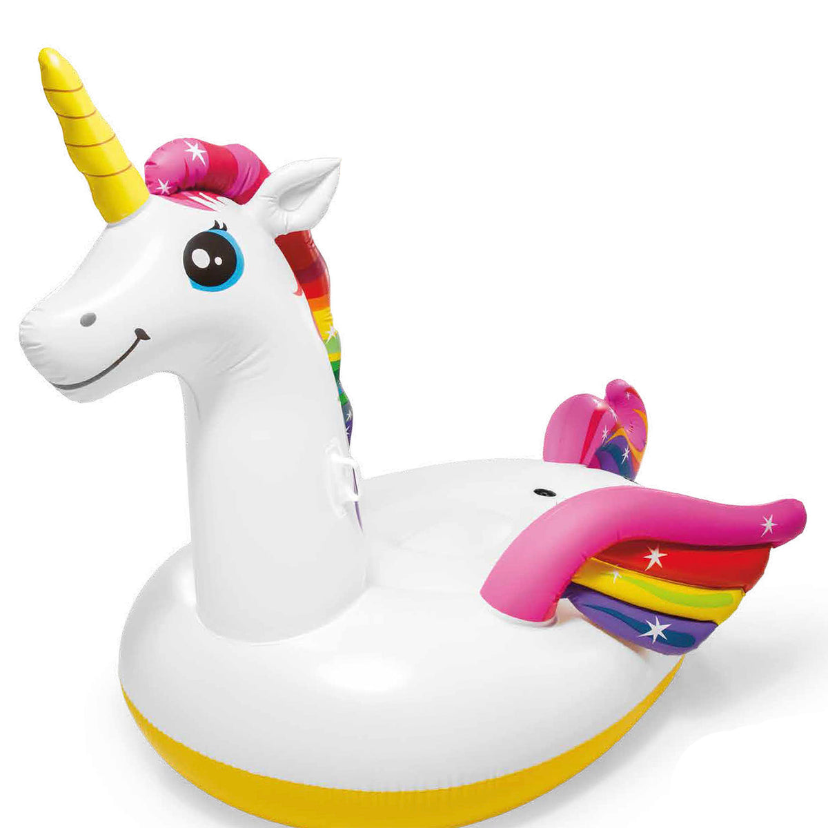 Intex 57291EP Giant Inflatable Mega Unicorn Ride On Swimming Pool Float (4 Pack)