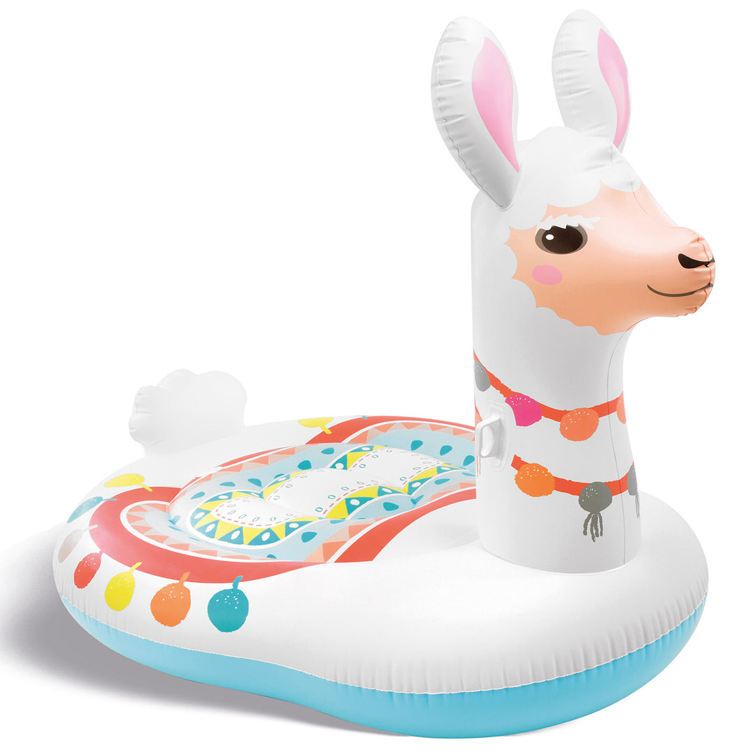 Intex 57294EP Giant Mega Llama Island Ride On Swimming Pool Float (Open Box) - VMInnovations