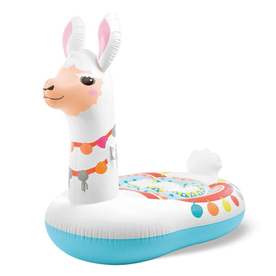 Intex Giant Inflatable Mega Llama Island Ride On Swimming Pool Float (Used)