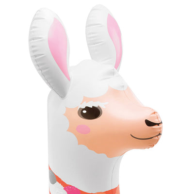 Intex Giant Inflatable Mega Llama Island Ride On Swimming Pool Float (Used)