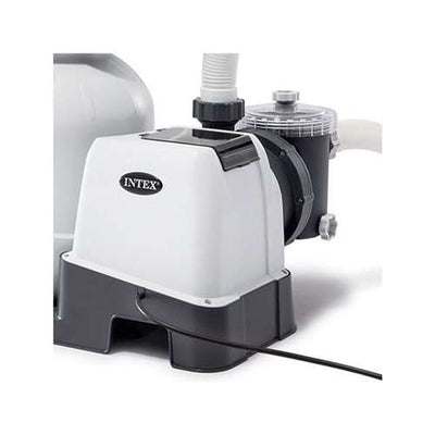 Intex 2100 GPH Above Ground Pool Sand Filter Pump w/ Automatic Timer (Brown Box)