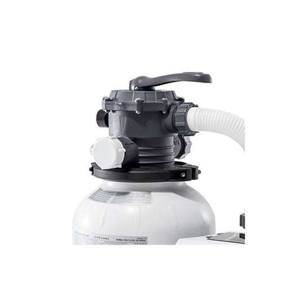 Intex 2100 GPH Above Ground Pool Sand Filter Pump w/ Automatic Timer (Brown Box)