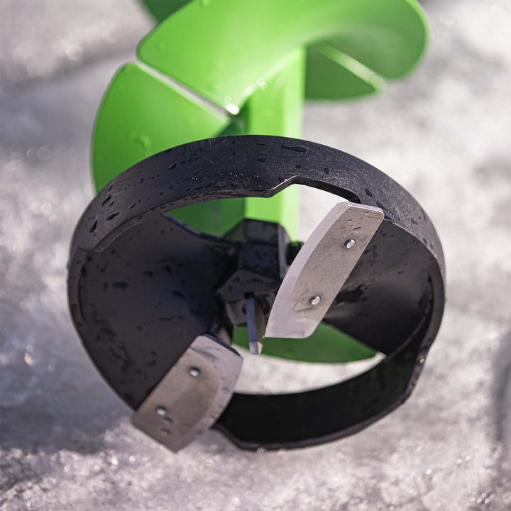 ION 8In Replacement Durable Stainless Steel Blades Ice Fishing Drill (Open Box) - VMInnovations