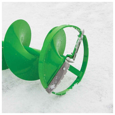 Durable 10" Stainless Replacement Threaded Blades For Ice Fishing (Open Box)