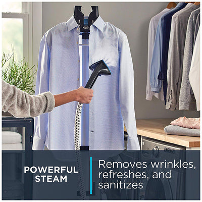 Rowenta 1500 Watt Clothes Garment Fabric Steamer with Rotating Hanger (Open Box)
