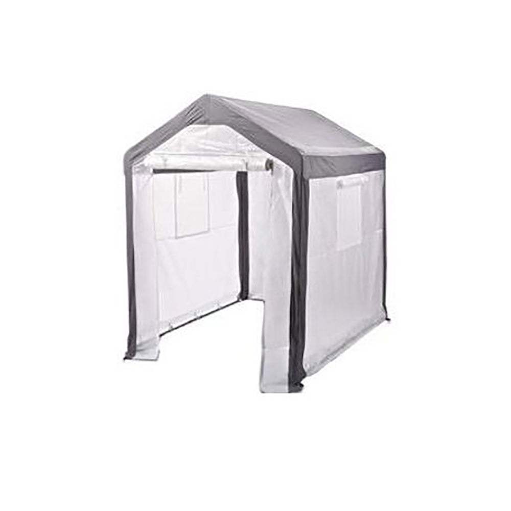 Spring Gardener Gable Enclosed UV Resistant Walk In Garden Greenhouse (Open Box) - VMInnovations