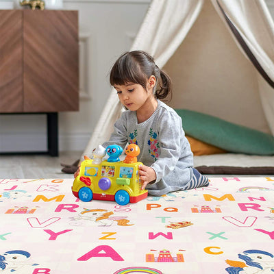 ISFC INSURFINSPORT Large Folding Portable Waterproof Crawling Pink Baby Play Mat - VMInnovations