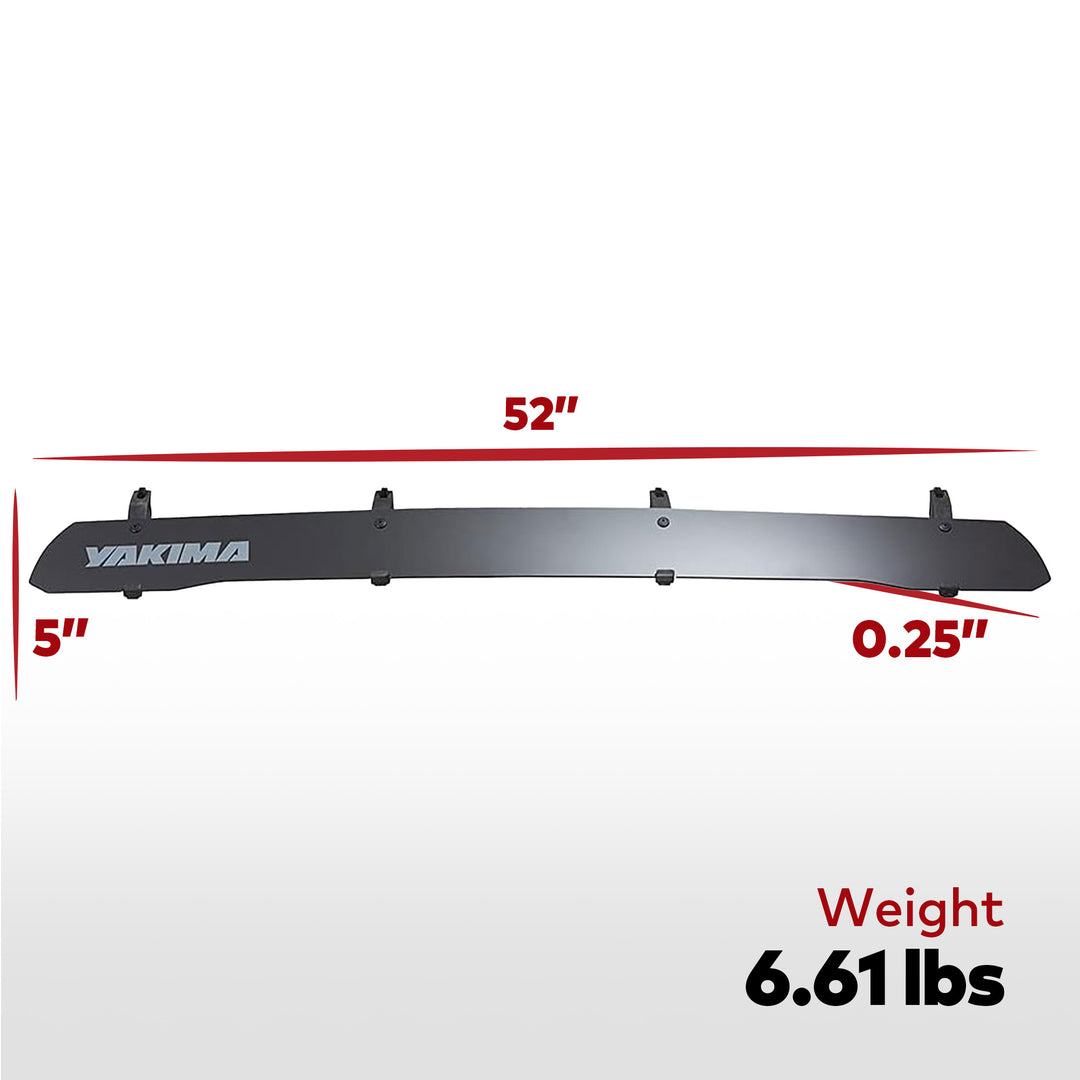 Yakima WindShield 52" Roof Rack, Compatible w/StreamLine Towers (Open Box)