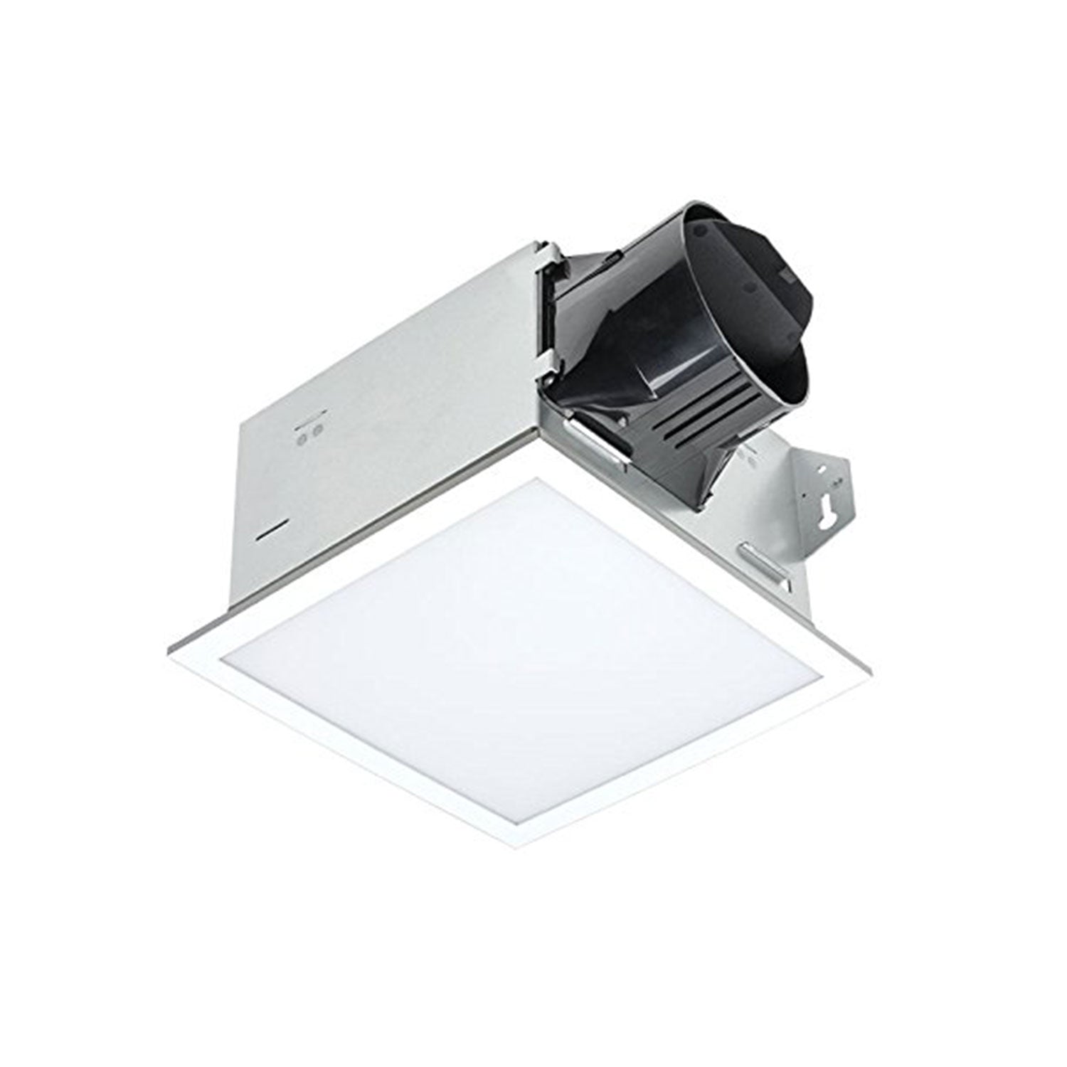 Delta Electronics 100 CFM Exhaust Bath Fan Edge Lit Dimmable LED Light (12 Pack)