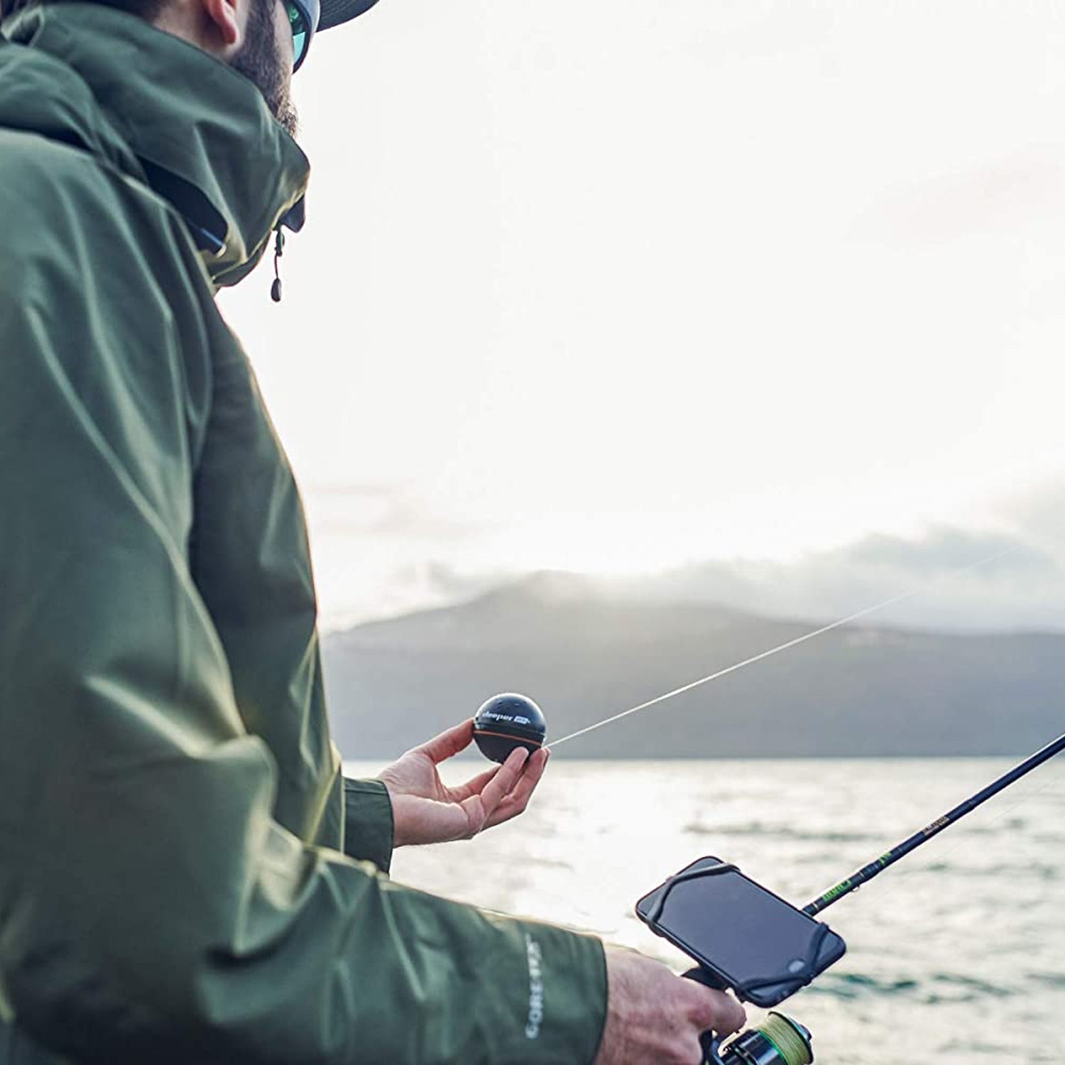 Deeper UAB ITGAM0303 Smart Sonar PRO Plus GPS WiFi Professional Fish Finder Lure