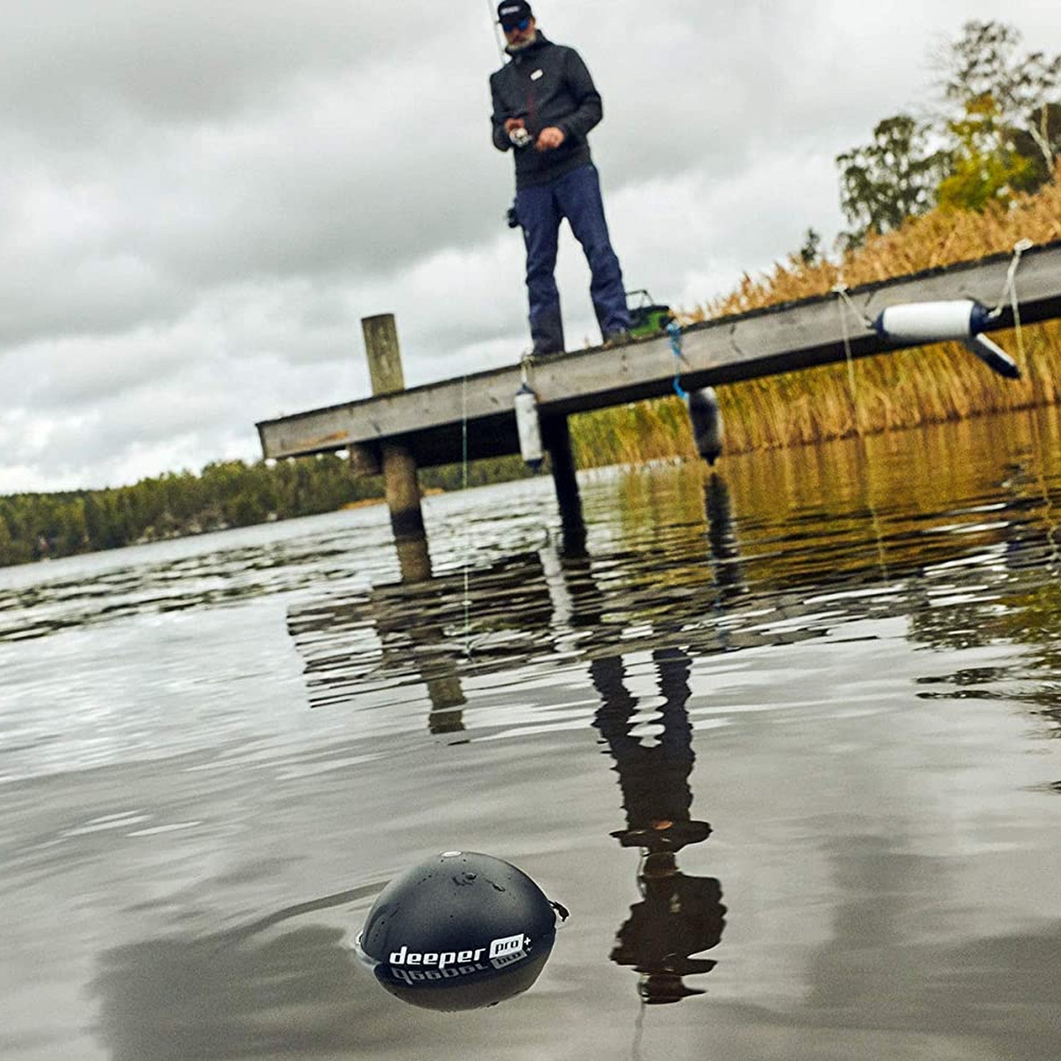 Deeper UAB ITGAM0303 Smart Sonar PRO Plus GPS WiFi Professional Fish Finder Lure