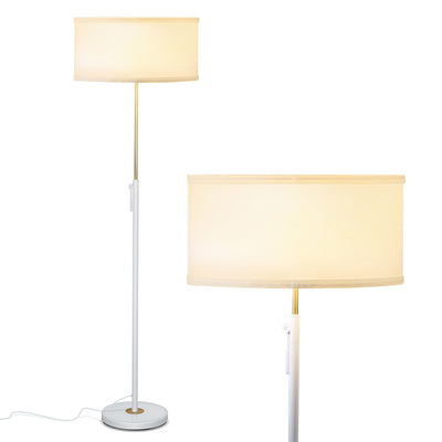 Brightech Telescope Tall Modern Free Standing Floor Lamp w/ LED Light (Open Box)