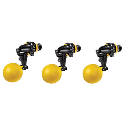 Jobe Valves J-TPV1DLT Topaz Long Tail Water Tank Float Valve, 1 Inch (3 Pack)