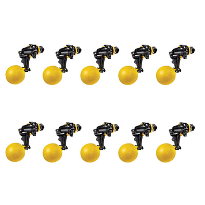 Jobe Valves J-TPV1DLT Topaz Long Tail Water Tank Float Valve, 1 Inch (10 Pack)