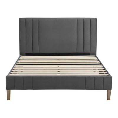Classic Brands Chicago Modern Tufted Platform Bed Frame, Full, Antonio Mid Night