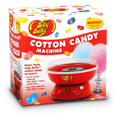 Jelly Belly JB15897 Kitchen Countertop Cotton Candy Carnival Treat Machine, Red