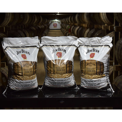 Ol' Hick Cooking Pellets Jim Beam Bourbon Barrel BBQ Grilling Pellets (3 Pack) - VMInnovations