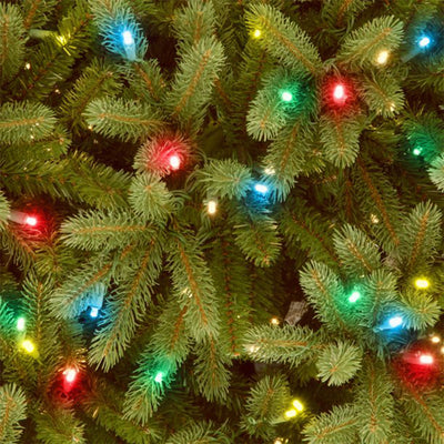 National Tree Company Jersey Frasier Fir 7.5' Dual Color Prelit Christmas Tree